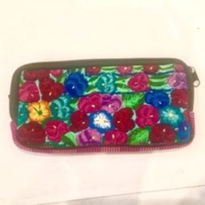 Authentic Guatemalan pouch with pockets